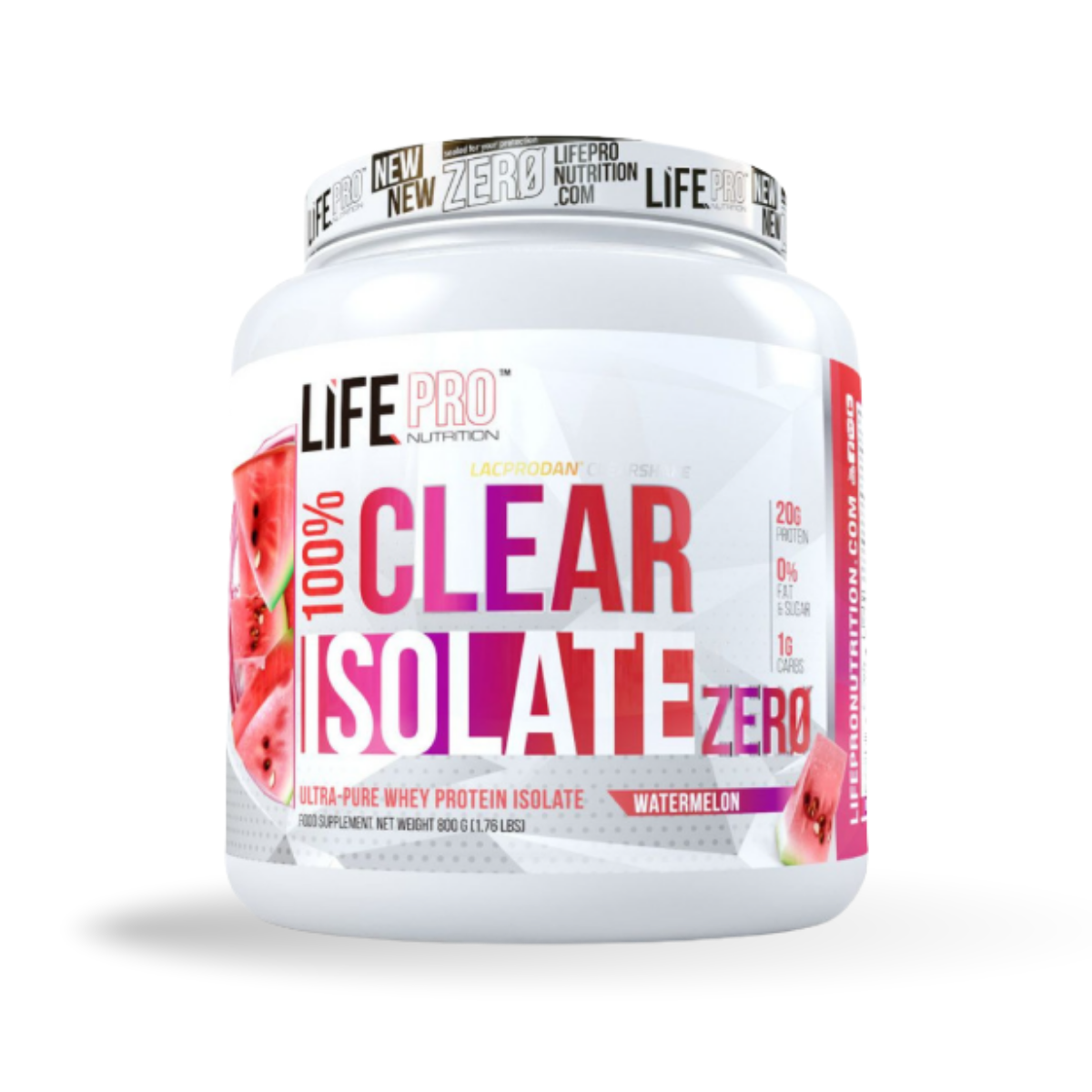 LIFEPRO - CLEAR ISOLATE ZERO 800G watermelon