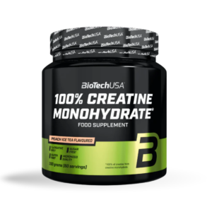 BIOTECH - 100% Creatine Monohydrate 300g Thé glacé aux pêches
