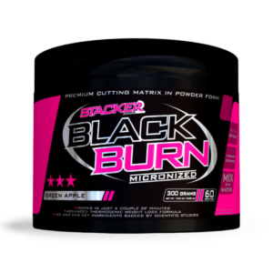 STACKER 2 - Black Burn Micronized - pomme verte