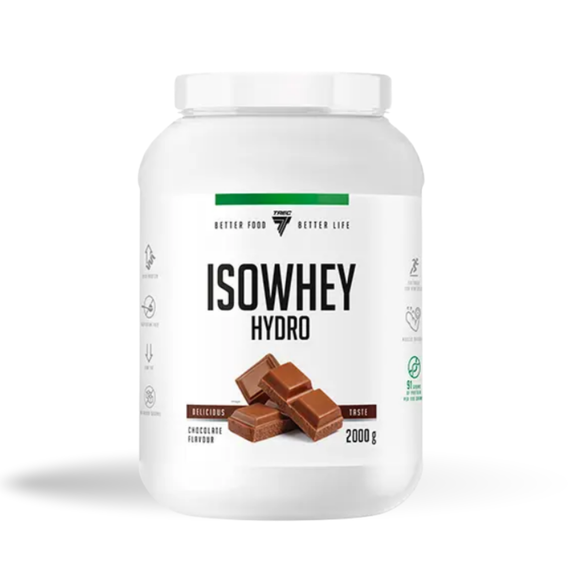 TREC - IsoWhey Hydro - chocolat 2kg