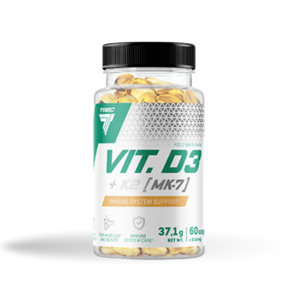 Trec - Vitamine D3 + K2 60caps