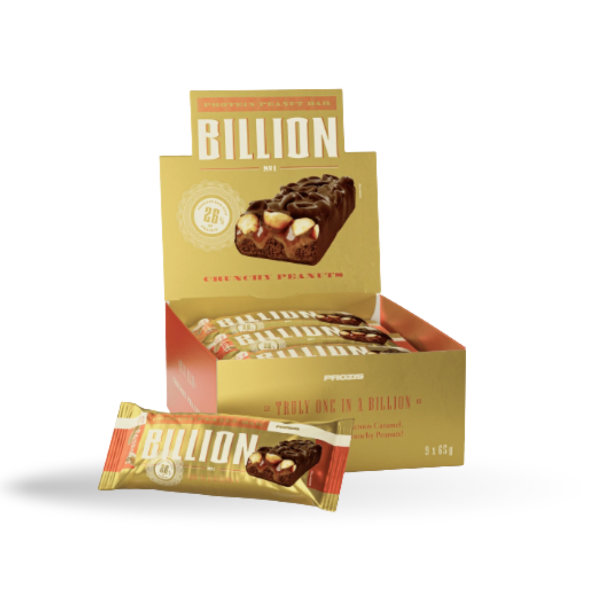 Prozis - Bar Golden - Chocolat and Peanuts