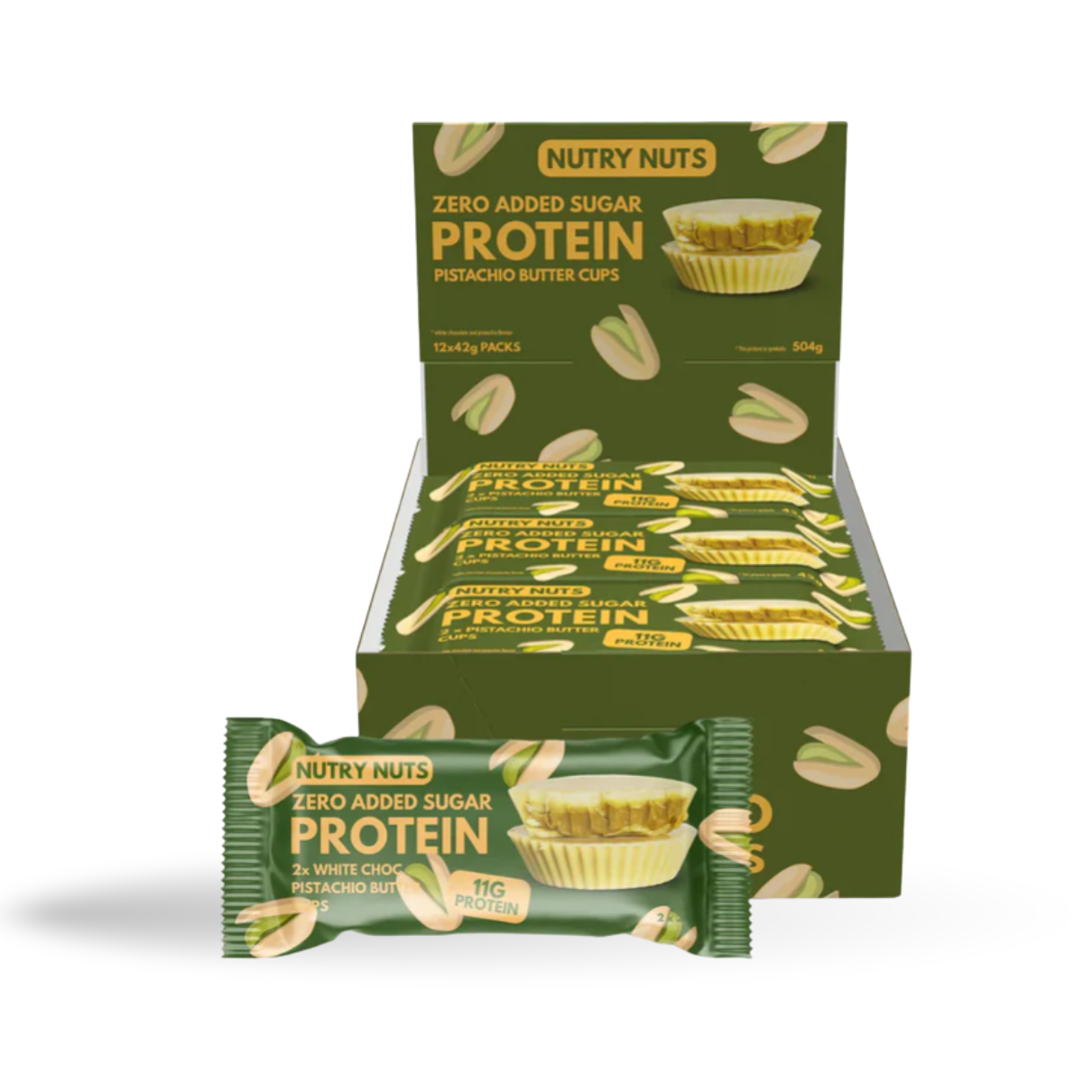 Nutry Nuts - Butter Cups - pistache
