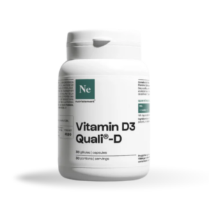 NUTRIMUSCLE - VITAMINE D Quali -D 30 GELULES