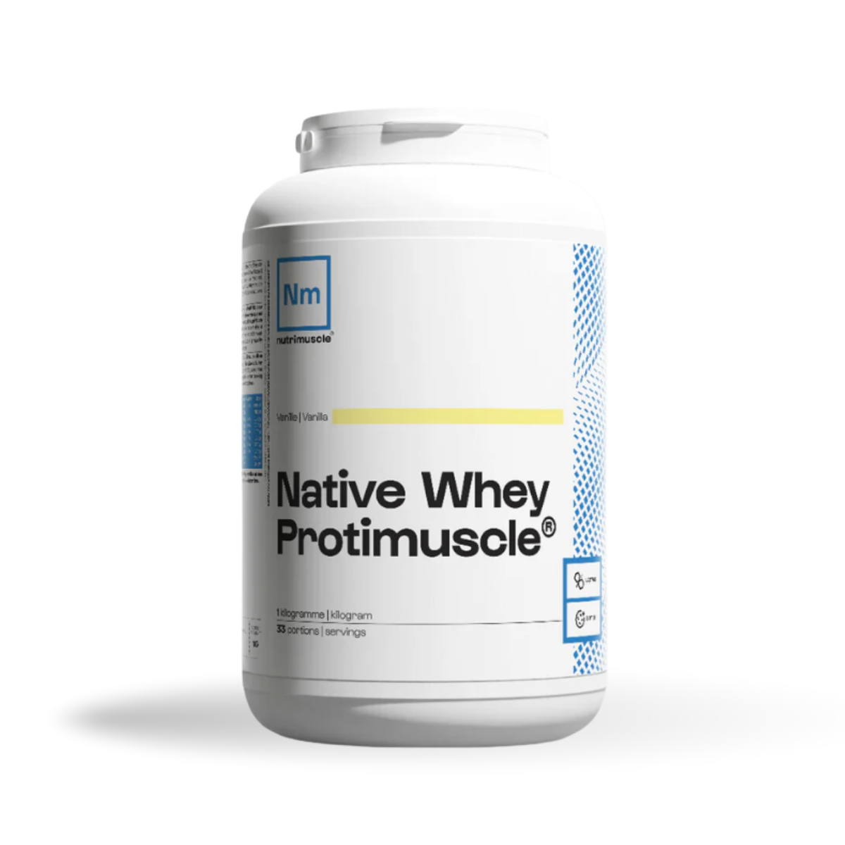 NUTRIMUSCLE - Whey Protimuscle - vanille 1KG