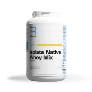 NUTRIMUSCLE - ISOLATE NATIVE WHEY MIX - BANANE 1K