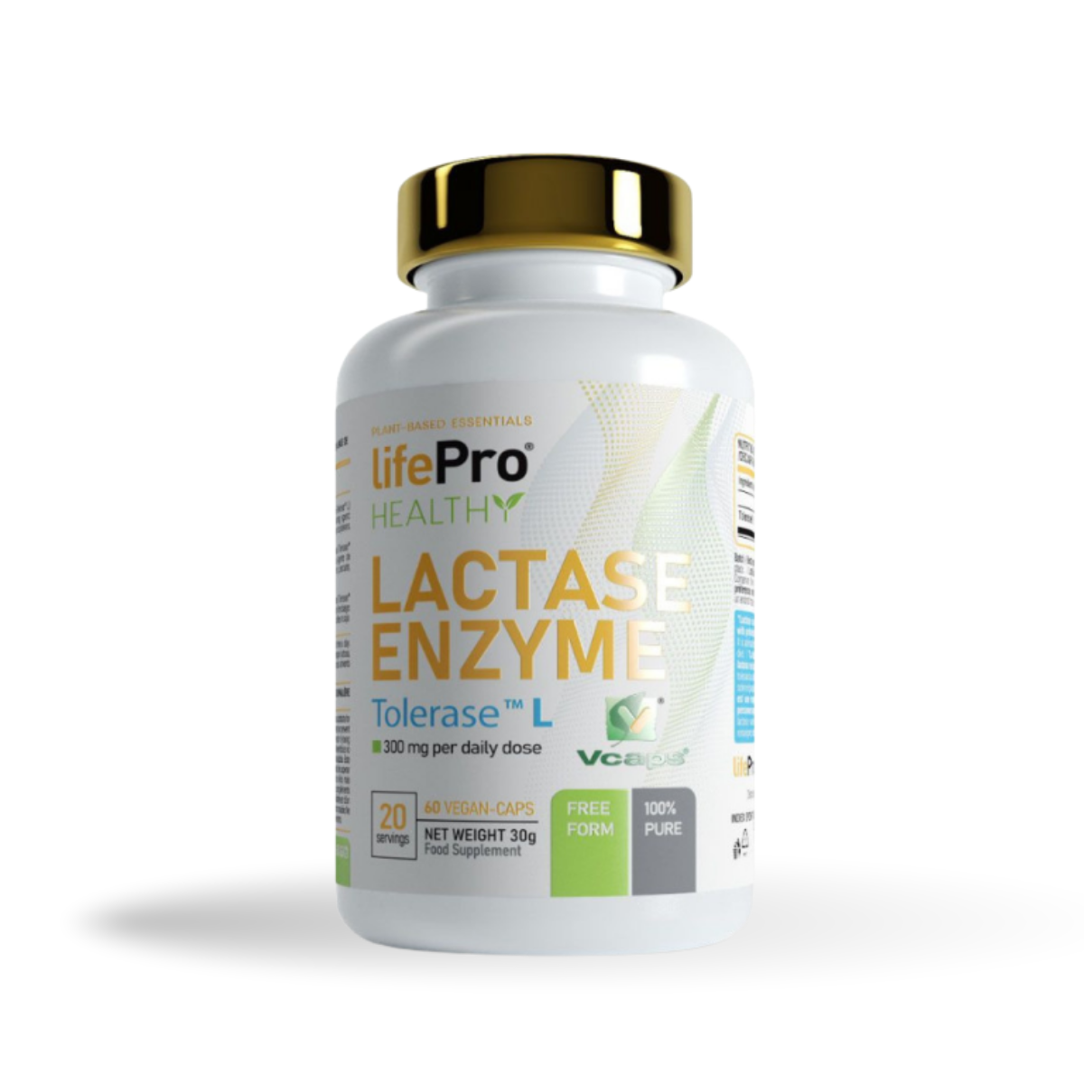 LIFE PRO - LACTASE ENZYME 60Vcaps