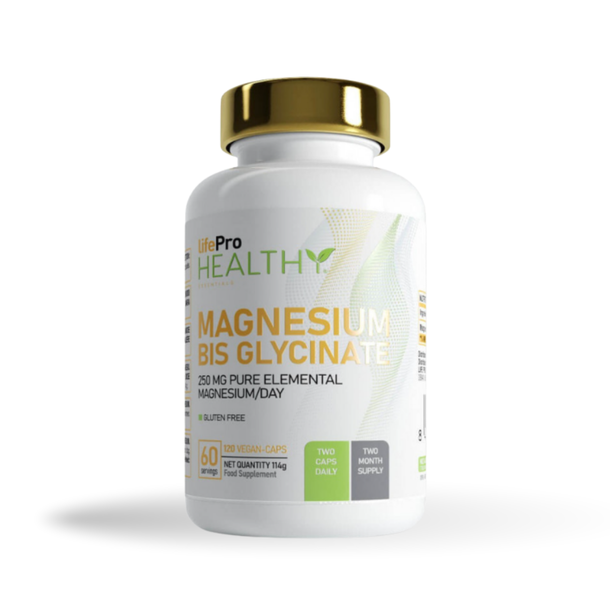 LIFEPRO - BISGLICINATO DE MAGNESIUM 120 CAPS