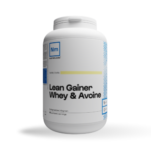 NUTRIMUSCLE - LEAN GAINER WHEY AVOINE 1kg - VANILLE