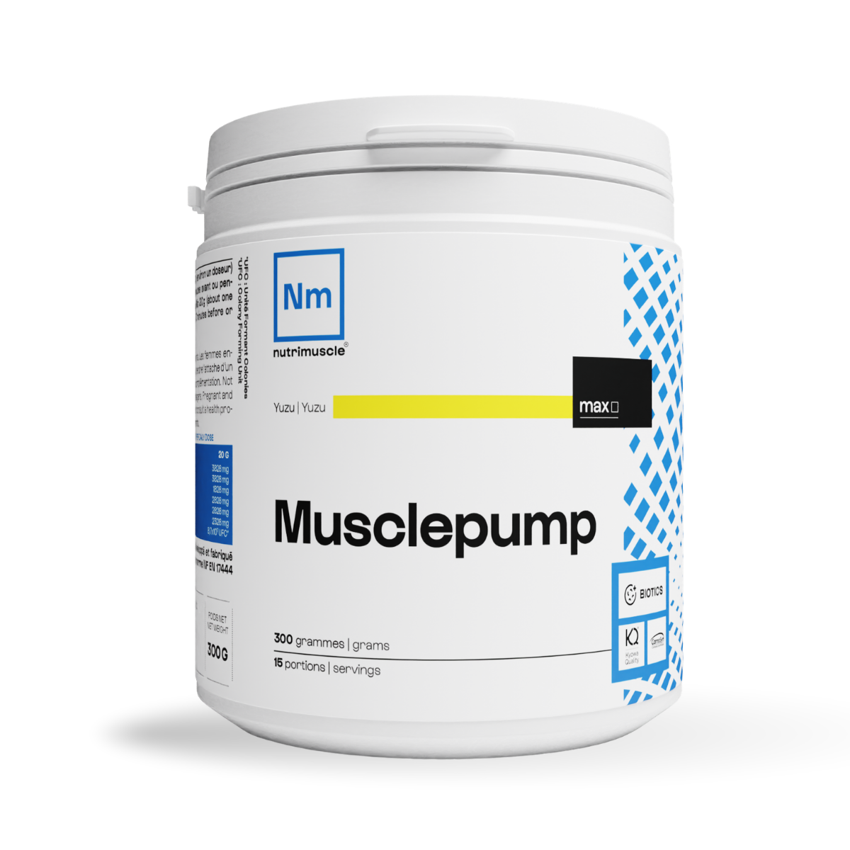 NUTRIMUSCLE - MUSCLEPUMP 300 G YUZU