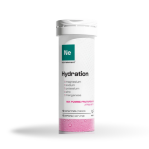 NUTRIMUSCLE - Electrolytes Effervescent - pomme fruits rouges