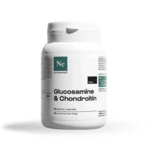 NUTRIMUSCLE - N-ACETYLGLUCOSAMINE + CHONDROITINE SULFATE 60 GELULES