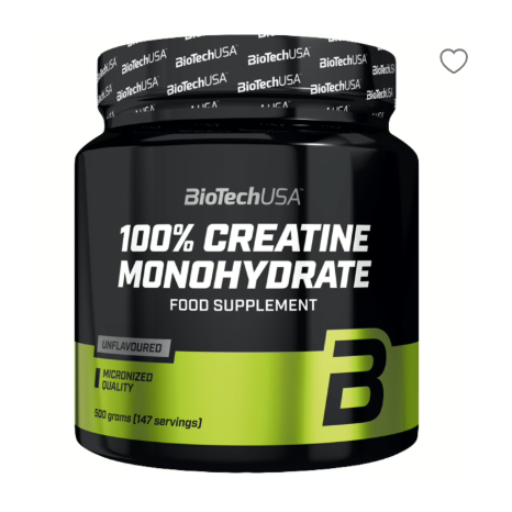 BIOTECH - Creatine Monohydrate 300g Non-aromatisé