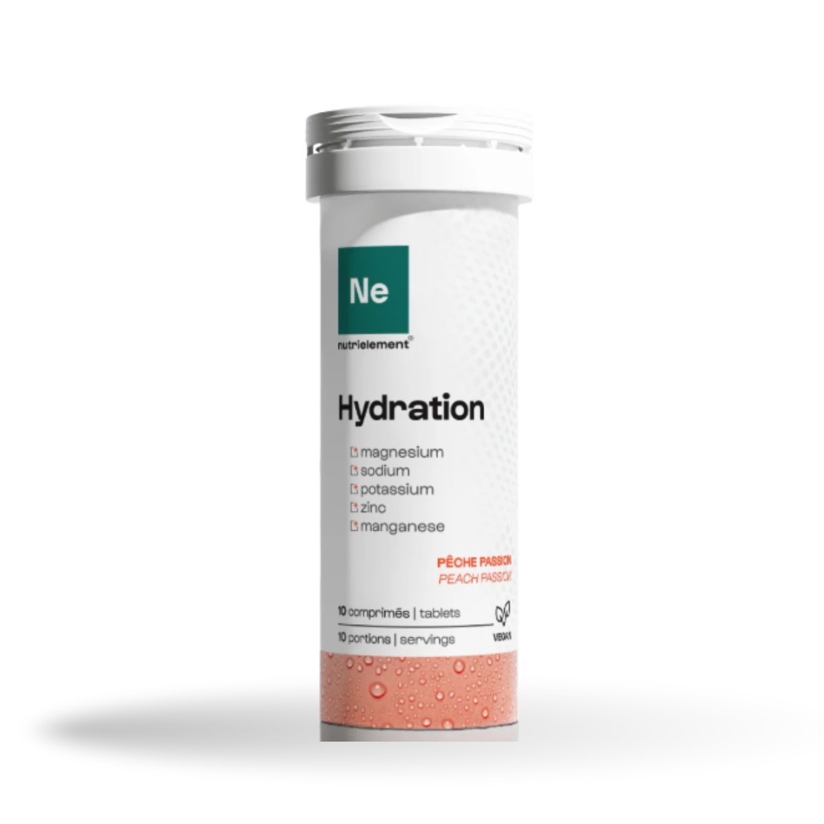 NUTRIMUSCLE - Electrolytes Effervescent - pêche